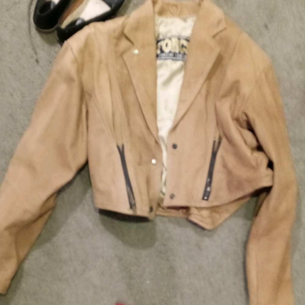 Vintage leather jacket